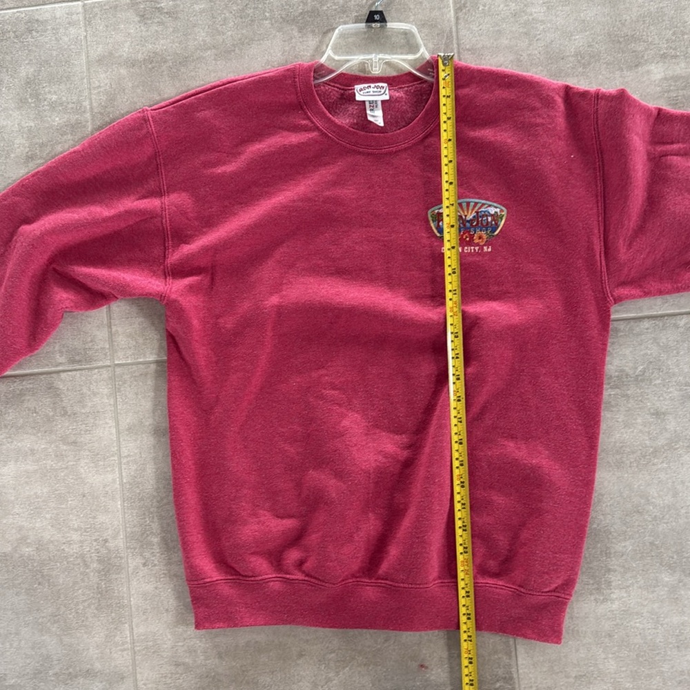 Ron Jon Surf Shop Ocean City, NJ Raspberry Crewneck Sweatshirt - Size - M - Picture 8 of 8